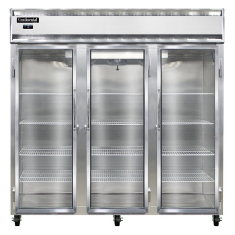 Continental Refrigerator 3FNGD Freezer Display Three-section