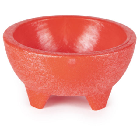 HS Inc NHS1006-RC Molcajete Mediano 8 Oz. 4" Dia. X 1-1/2" Deep