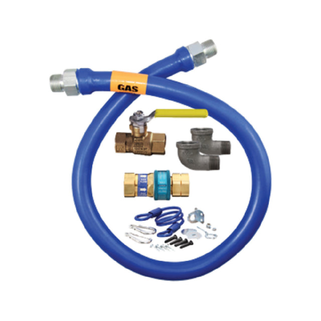 Dormont 1675KIT48 Dormont Blue Hose™ Moveable Gas Connector Kit 3/4" Inside Dia.