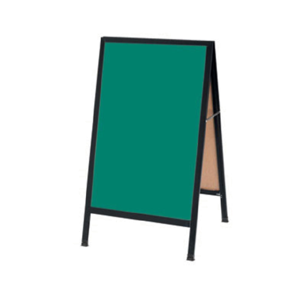 Aarco BA-1G Sidewalk Chalkboard 24"W X 42"H Green Composition Board