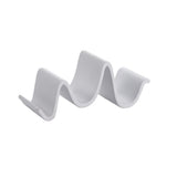 American Metalcraft WTHW2 Taco Holder Melamine White