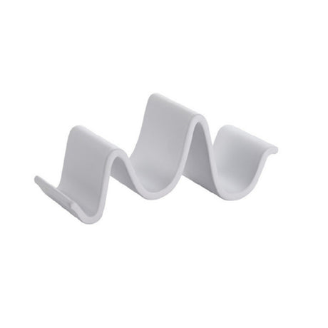 American Metalcraft WTHW2 Taco Holder Melamine White