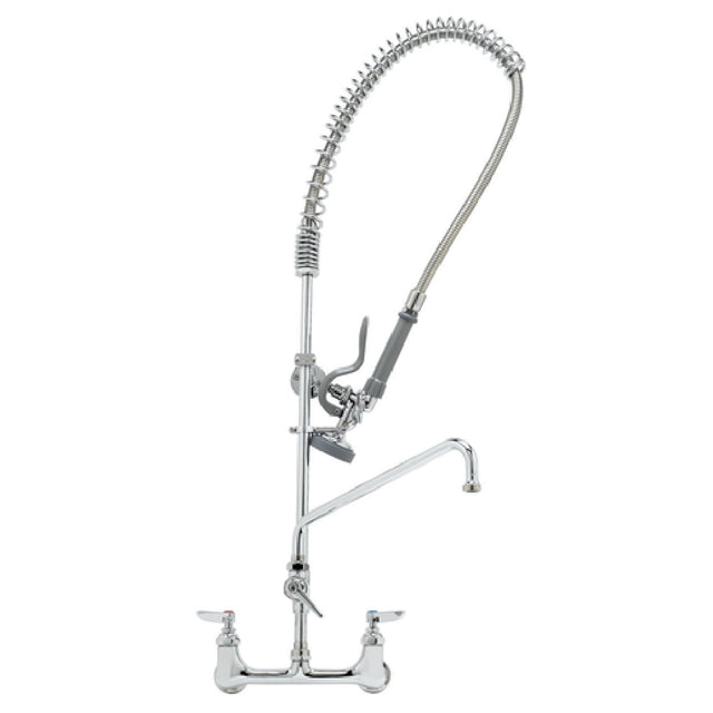 T&S Brass B-0133-ADF12-BM EasyInstall Pre-Rinse Unit With Mixing Faucet Includes Wall Bracket