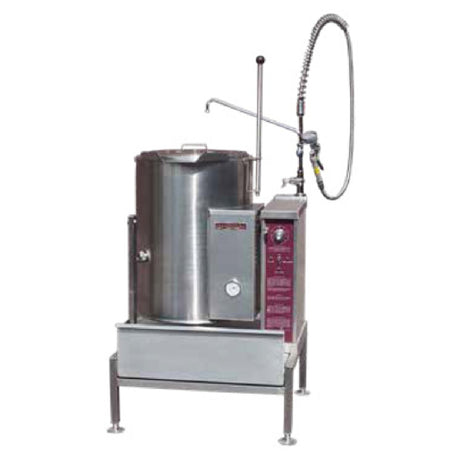 Crown Steam GC-12_LP Tiliting Kettle Gas 12 Gallon Capacity