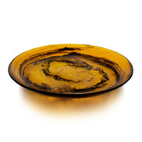 Bon Chef 59011-UMBER Round Resin Platter 14" X 14" X 1.25" Lead Free