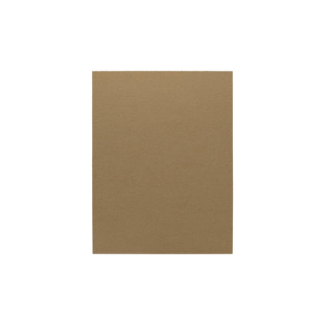 Risch CHIP 8.5X11 8 1/2 X 11 Brown And Rigid Hardboard Menu Stiffener Made For All Clear Vinyl And Deluxe Sewn Menu Covers