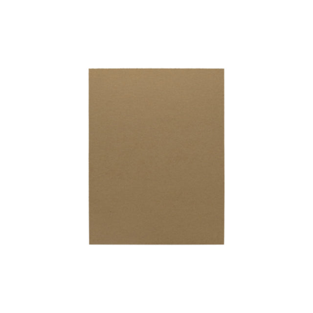 Risch CHIP 8.5X11 8 1/2 X 11 Brown And Rigid Hardboard Menu Stiffener Made For All Clear Vinyl And Deluxe Sewn Menu Covers