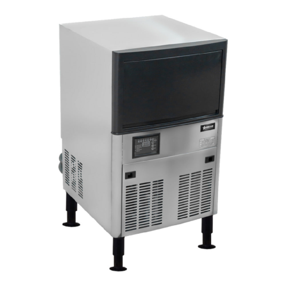 Omcan 47483 (IC-CN-0129S) Ice Maker With Bin Cube-style Self-contained Air-cooled Condenser