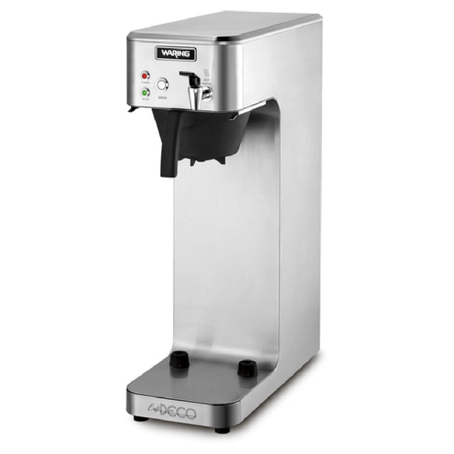 Waring WCM70PAP Café Deco™ Airpot Coffee Brewer Brews 4 Gallons Per Hour Fits Large 64 Oz. Glass Decanters (not Included)