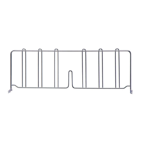 Quantum DIV24S Wire Shelf Divider 24"D X 8"H 304 Stainless Steel