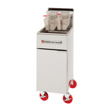 American Range AF-35/50_LP - Gas Tube Fryer, Floor Model, 50 Lb. Capacity Fryer