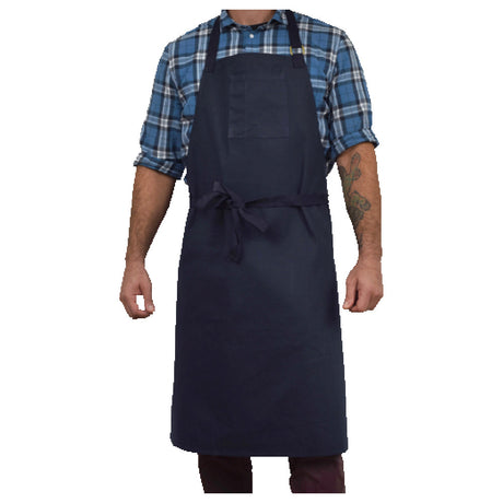 JB Prince A420 Bib Apron 29"W X 37"L 42" Ties