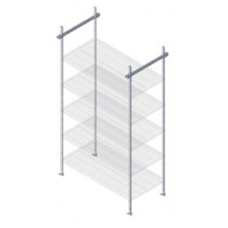 Quantum TTK-C18BK Intermediate Kit 18" Includes: (4) 86"H Posts