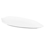 GET Enterprises M105PL-NW Elite Global Solutions Platter 10-1/4"L X 5"W X 1"H Small