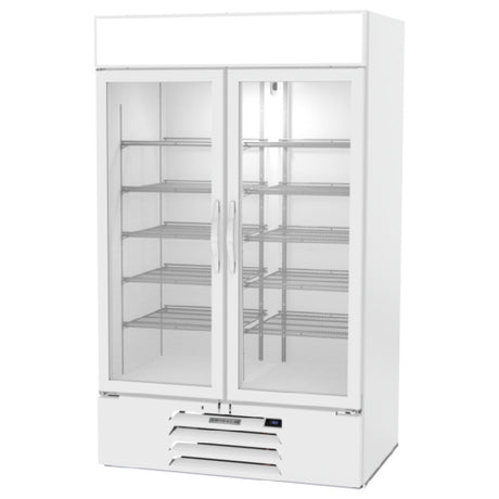 Beverage Air MMF44HC-1-W-IQ MarketMax™ Freezer Merchandiser Reach-in Two-section