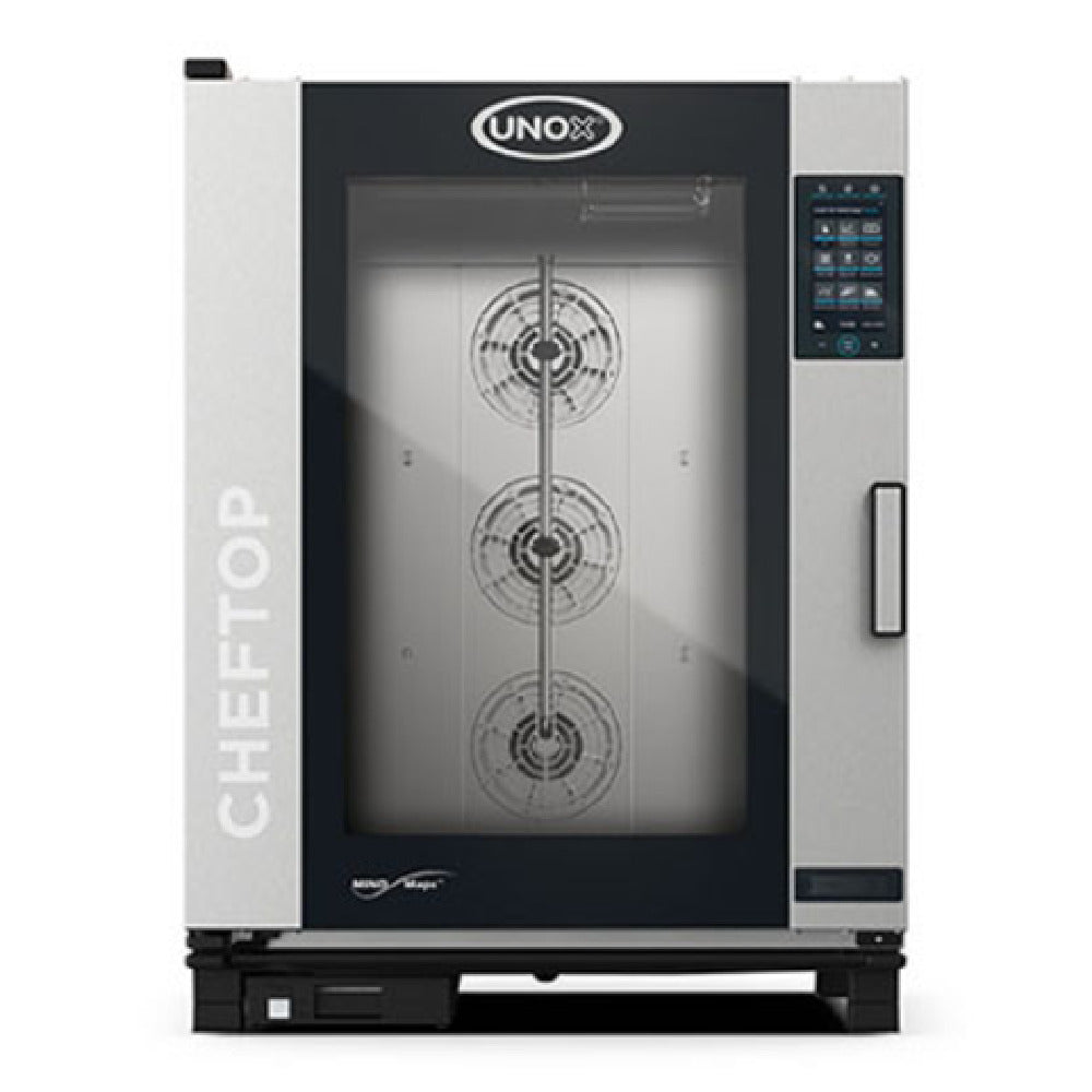 UNOX XAVC-10FS-HPRM ChefTop MIND.Maps™ Plus Combi Oven/Steam Oven Is An Electric Countertop Oven That Combines Heat