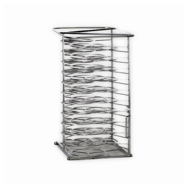 Rational 60.11.030 Mobile Plate Rack Holds Up To (32) 12-1/4" Size Plates Casters