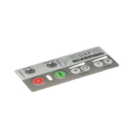 Alfa International BIZ-0403 - Bizerba 60386400403 Touchpad/Panel Overlay, For GSP Slicers