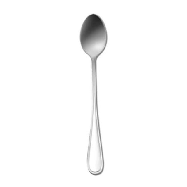 1880 Hospitality B914SITF Oneida® Iced Teaspoon 7" Curved Border Along Handle