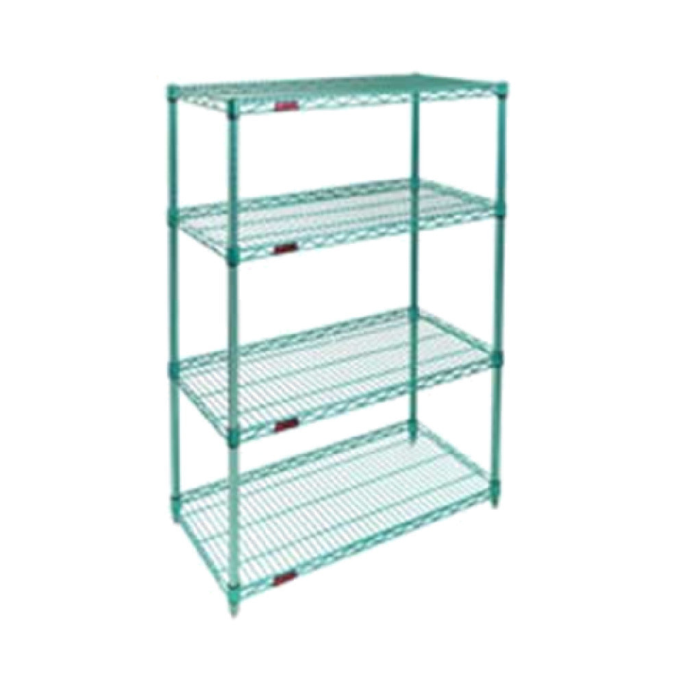 Eagle S4-63-1842E Starter Shelving Unit 4-tier 42"W X 18"D X 63"H