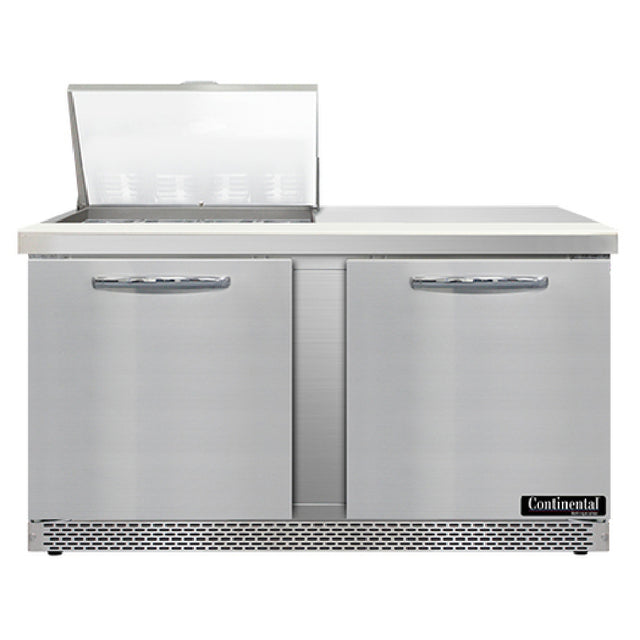 Continental Refrigerator SW60N12M-FB Mighty Top Sandwich Unit Front Breather 60"W