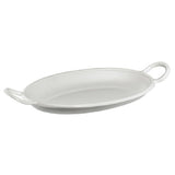 Bon Chef 80070CGRN - Tray, 19" X 10" X 1-1/2", Oval
