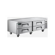 Hurakan By Equip.me HKN-CB72R2S - Hurakan Chef Base Refrigerator, 72.375"W, 13.6 Cu.ft.