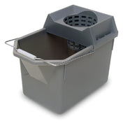 Rubbermaid FG619400STL - Mop/Pail Strainer Combo, 15 Qt. Capacity, 17"L X 10-1/2"W X 12"H
