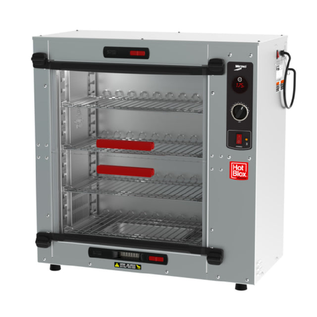 Metro HBCS8-B HotBlox Xpress S8 Quick Access Holding Cabinet Countertop Insulated