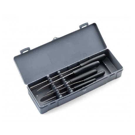 JB Prince Z544 - Mini Urban Case For Cutlery, Holds Up To (7) Knives, Adjustable Comb System (with Two Included Spacers)