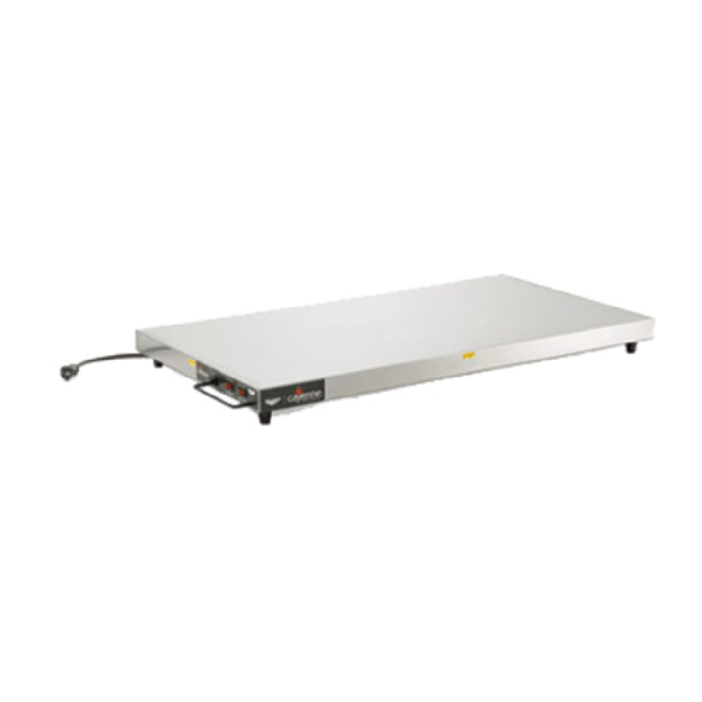 Vollrath 7277036 Cayenne® Heated Shelf 36"W X 20"D X 2-3/4"H" (2) Left Side Zone Heat Controls (front Zone 20"W X 13.4"D Back Zone 20"W X 6.6"D)