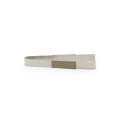 FOH BUT030BES23 Tong 7"L X 0.75"W Stainless Steel