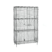 Metro SEC35C-2SE - Super Erecta® Security Unit, Stationary, Chrome Plated Finish