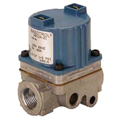 Franklin Machine Products 146-1005 Robertshaw Gas Solenoid 3/8" NPT Inlet & Outlet Blue Coil