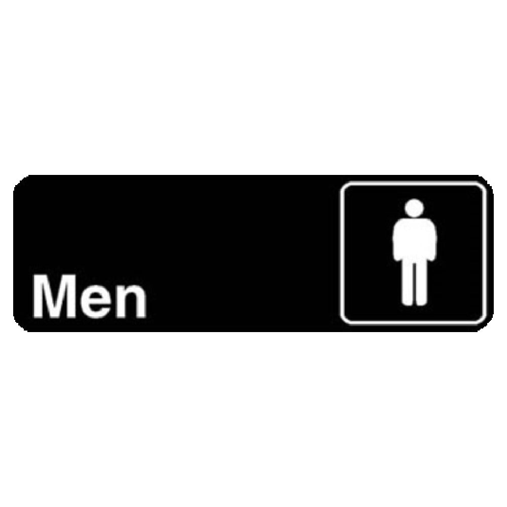 Franklin Machine Products 280-1136 Sign "Men" 3" X 9"