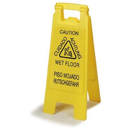 Carlisle 3690904 Carlisle Flo-Pac® Safety Floor Sign "Wet Floor" 11"L X 25"H