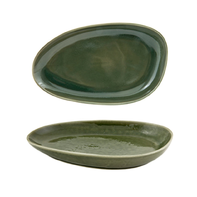 FOH DDP062GRP22 Kiln® Plate 11" X 7" X 1-1/2" Oval
