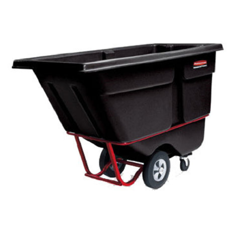 Rubbermaid FG131500BLA - Rotational Molded Tilt Truck, Utility Duty, 1250 Lb. Capacity