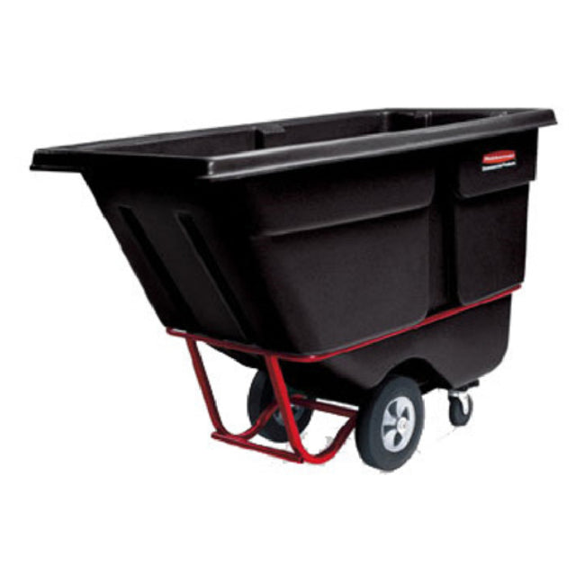 Rubbermaid FG131600BLA - Rotational Molded Tilt Truck, Heavy Duty, 2100 Lb. Capacity