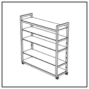 Bauscher Hepp VE-34101 - Venta® Backbar, For Storage And Presentation Of Glasses