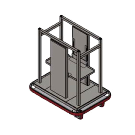 Carter Hoffmann OTD1020 Open Dispenser For 10x20 Wash Racks Single Stack