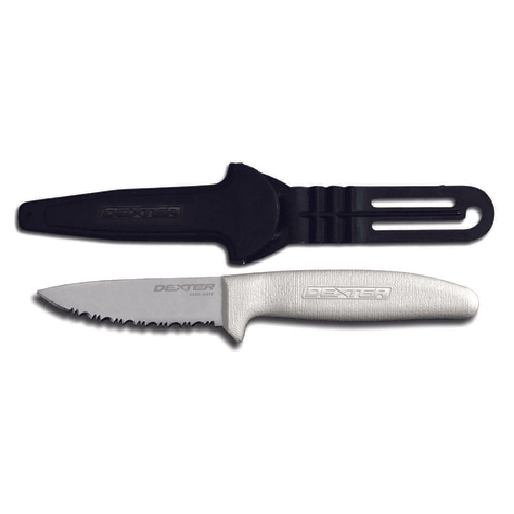 Dexter Russell 15353 Sani-Safe® (S151SC-GWESHEATH) Net/Utility Knife 3-1/2" Scalloped Edge