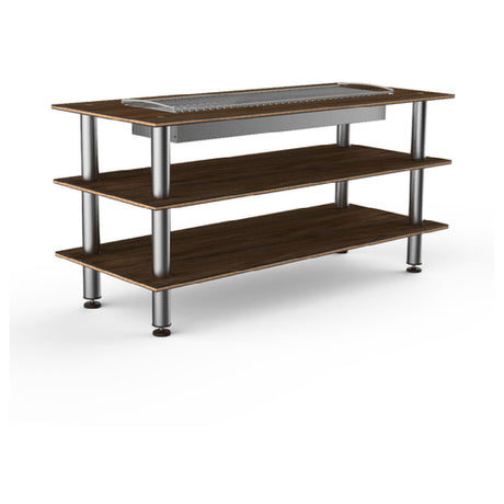 Steelite MGCMLD06WSXF Mogogo Buffet Solutions Modular Heat Table 3-tier 71" X 29-1/2" X 35"H