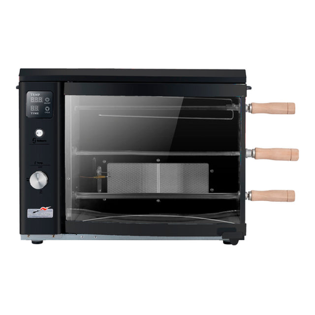 Skyfood Equipment BG-03LX BLACK Brazilian Flame Outdoor Rotisserie Portable LP Gas