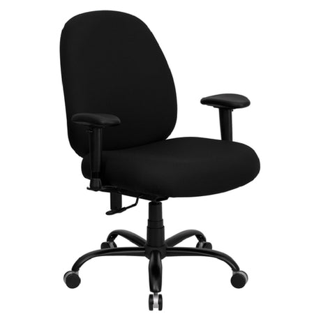 Flash Furniture WL-715MG-BK-A-GG Hercules Series Big & Tall Executive Swivel Office Chair