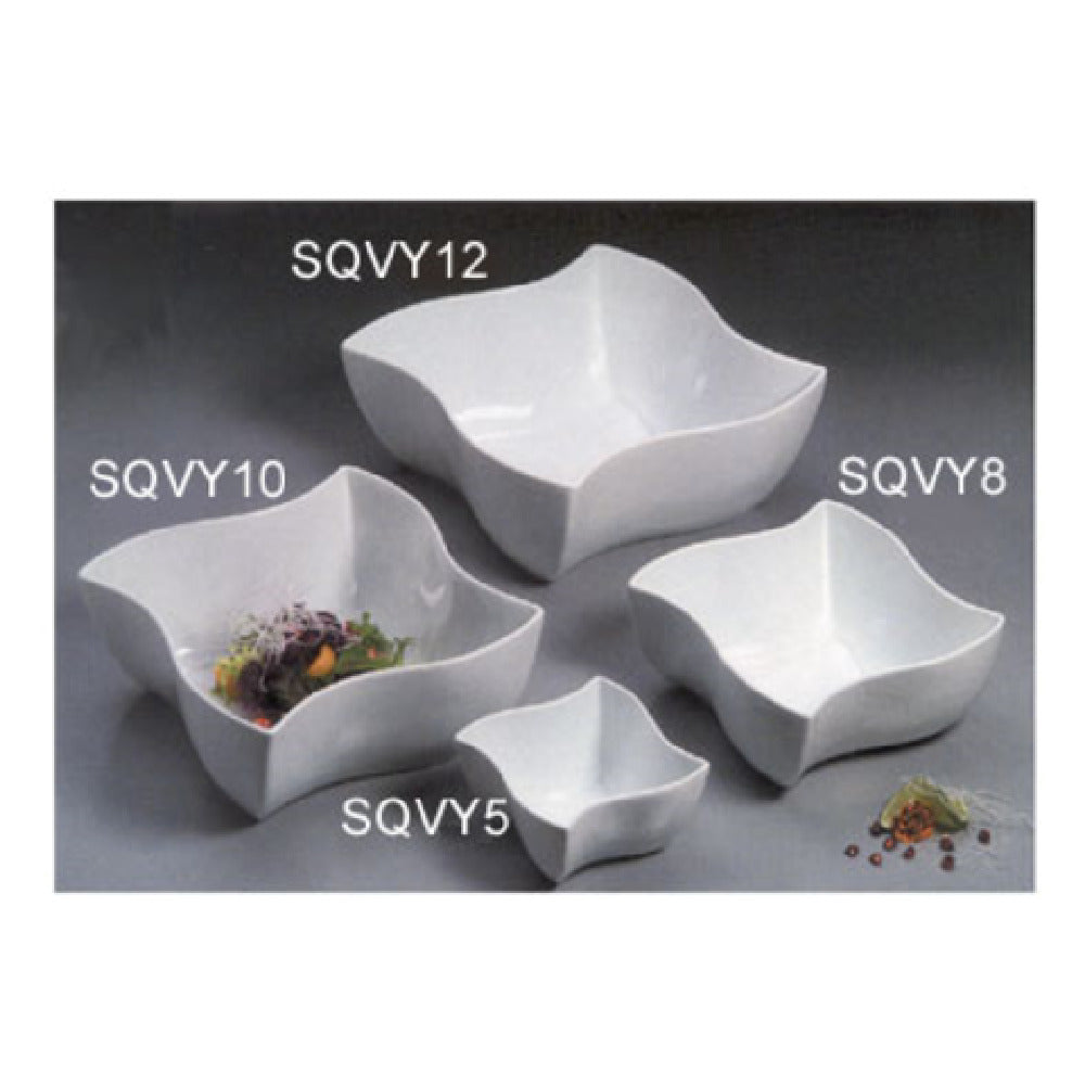 American Metalcraft SQVY8 Squavy™ Bowl 87 Oz. 8-1/2" Dia. X 3-3/4"H