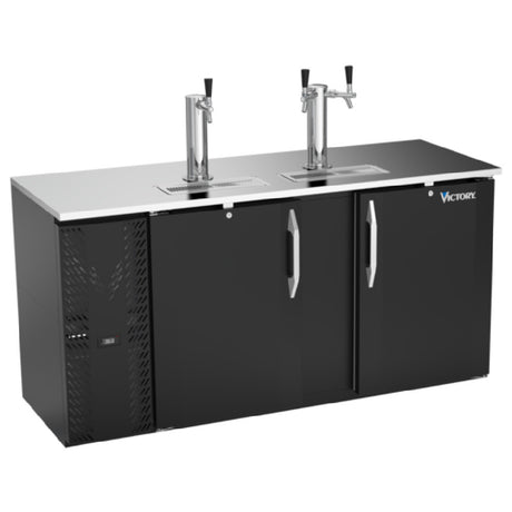 Victory VDDN68HC-B - Direct Draw Dispenser, 68"W X 26-1/8"D X 49-5/16"H, 18.24 Cu. Ft.