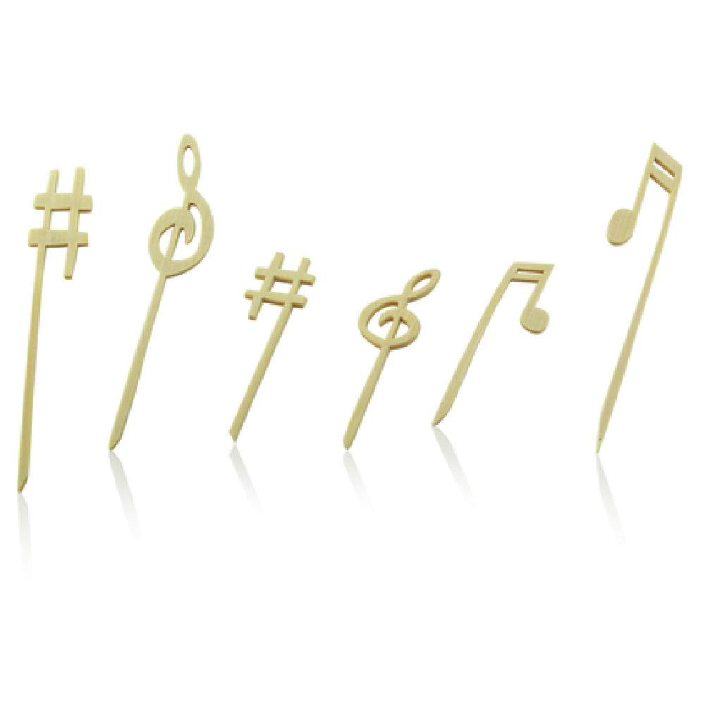 PacknWood 210BBZIK90 - Zik Music Pick, 3.5", Assortment