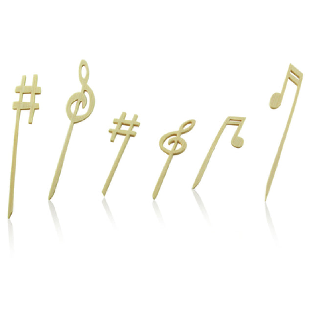 PacknWood 210BBZIK90 - Zik Music Pick, 3.5", Assortment