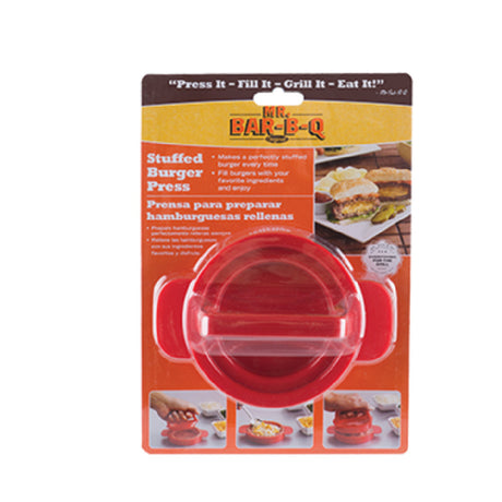 Chef Master 40232SBY Mr. Bar-B-Q® Stuffed Burger Press Round (patented)